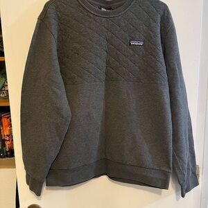 Patagonia Gray Quilted Men's Sweater